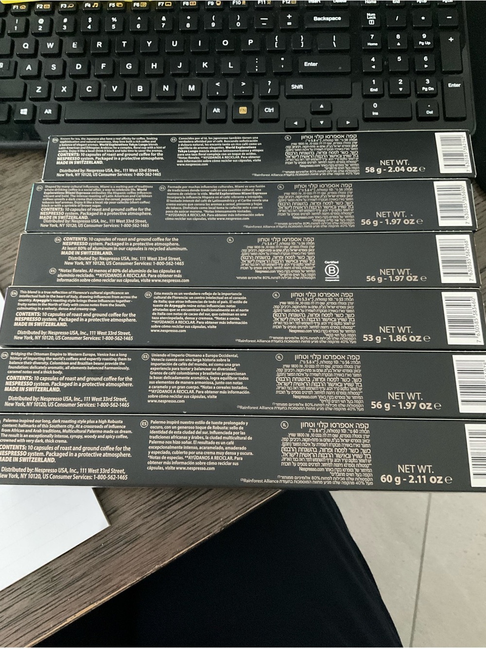 6 Nespresso original line Espresso Sleeves - Picture 3 of 5
